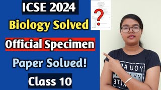 ISC Accounts Specimen Paper 2024  Q11  Short Questions  Solved amp Explained [upl. by Cralg]