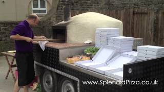 Authentic Wood Burning Pizza Ovens and Oven Trailer for Sale and for Hire  Splendid Pizza [upl. by Halas]