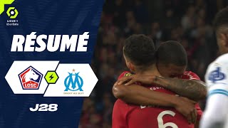 LOSC LILLE  OLYMPIQUE DE MARSEILLE 3  1  Résumé  LOSC  OM  20232024 [upl. by Graces754]