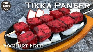 Yoghurt Free Tikka Paneer made from scratch [upl. by Kalbli]