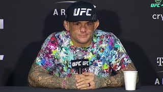 UFC 269 Dustin Poirier PostFight Press Conference [upl. by Iormina]