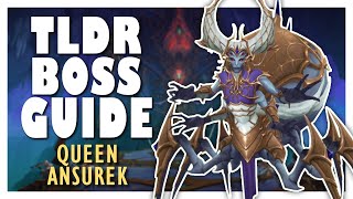 TLDR QUEEN ANSUREK Normal  Heroic Boss Guide  Nerubar Palace WoW 110 Raid Guide [upl. by Idolla]