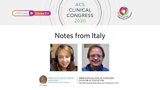 Attend the ACS Clinical Congress from Italy [upl. by Acissey60]