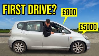 INSTALLING A £5000 ENGINE IN A £800 HONDA JAZZ PT3 [upl. by Noira]