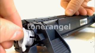 Refill and reset the Brother TN1020 toner cartridge HL1111 MFC1811DCP1511 [upl. by Yesrod71]