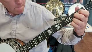 Capek President banjo played by Petr Brandejs Cripple Creek [upl. by Notsniw]