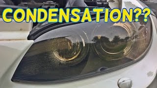 How to remove condensation amp mist from your headlights  BMW  How too [upl. by Judy]