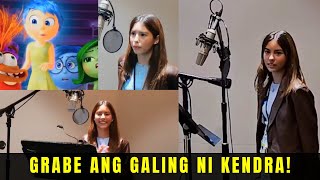 KENDRA KRAMER nagvoice over sa INSIDE OUT ANG GALING [upl. by Manno479]