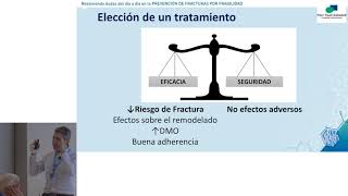 Dr Enrique Casado  El tratamiento de la osteoporosis hoy en día y la necesidad de individualizar [upl. by Asena]