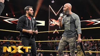 Johnny Gargano agrees to team with Tommaso Ciampa in the Dusty Classic WWE NXT Feb 27 2019 [upl. by Bellina]