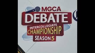 Debate Intercollegiate Championship UAE Dubai Renjith Murali amp Team represents MG College Trivandrum [upl. by Cline832]