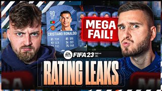 MEGA FAIL von EA 😱 ALLE FIFA 23 RATINGS LEAKED  RONALDO DAS GIBT ES NICHT [upl. by Romola]