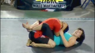 Boy VS Girl 44  Jiu Jitsu Match [upl. by Anyalram106]