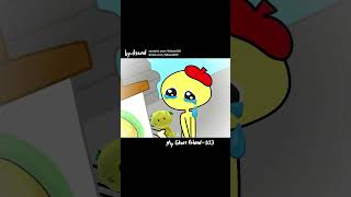 103  Bob crying while sleeping😴👻👻  myghostfriend animation shorts dsand anime cute [upl. by Enale]