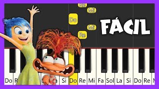 INTENSAMENTE 2  CANCIÓN CRÉDITOS FINALES  TUTORIAL PIANO [upl. by Anahtor688]