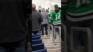 Dallas Stars warm up 2024 Buffalo ny [upl. by Ikoek]