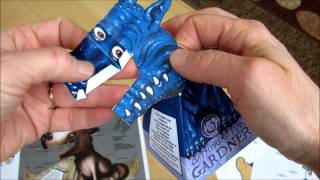 Illusions dragon 3D et autres How to make paper 3D illusion like Dragons Anime Manga Cartoon [upl. by Eniak]