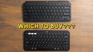 Logitech MX Keys Mini vs Pebble Keys 2 K380S [upl. by Brittain]