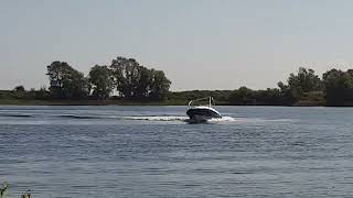 quotA Water SKi Boat On SKi Boat Lakequot [upl. by Ahsiuqet]