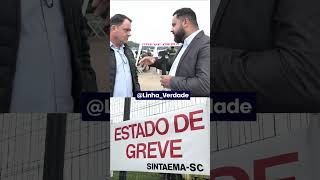 Funcionários da Casan em greve a partir desta terçafeira dia 04 de Junho [upl. by Nahtnanhoj543]