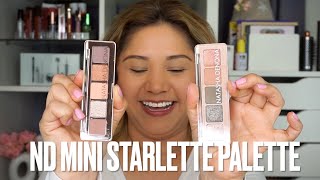 NATASHA DENONA MINI STARLETTE PALETTE  Review  Comparaciones  2 Looks [upl. by Terr224]