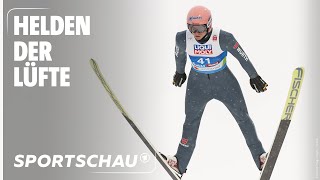 SkisprungWM Eisenbichler und Geiger holen GoldampSilber  die Entscheidung  Sportschau [upl. by Naujad]