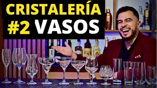 CRISTALERIA BARTENDER 🥃 2 VASOS amp COPAS de BAR  Mentor Joglan [upl. by Akerboom]