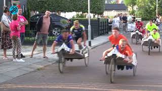 Langedijk loopt uit voor jaarlijkse beddenrace 1 september 2024 [upl. by Bidle]