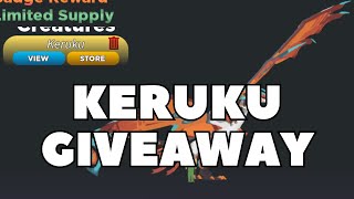 Keruku giveaway  Creatures of sonaria Ended [upl. by Lama89]