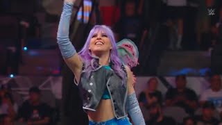 Candice LeRae  Entrance with Indi Hartwell WWE Main Event Mar 7 2024 [upl. by Nedda]