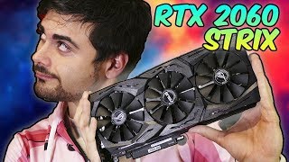 ASUS RTX 2060 STRIX 6GB GDDR6  Llegan los modelos custom😎  Review y Benchmarks [upl. by Nehgem178]