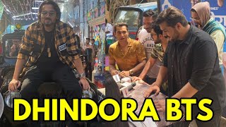 DHINDORA Music Video Behind The Scenes  BBKiVines  Bhuvan Bam Dhindora Track Dance  shorts [upl. by Buote]