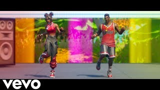 Drake  Toosie Slide Official Fortnite Music Video [upl. by Ahsikad]