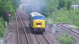 45118 approaching Shireoaks 29th May 2024 0Z41 Worksop Barrow Hill [upl. by Ahsiam459]