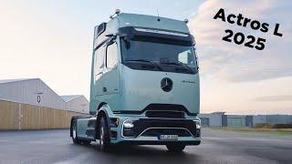 NEW 2025 Mercedes ACTROS L Diesel revealed  First Look Interior Exterior Specs [upl. by Sucramej]