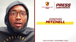 Donovan Mitchell Sees Growth From Cavaliers Already But Cant Win A Championship In November [upl. by Mur]