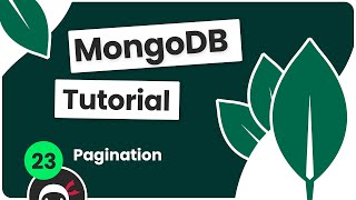 Complete MongoDB Tutorial 23  Pagination [upl. by Annasiul]