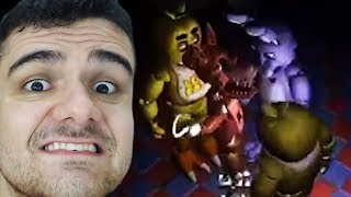 FNAF MULTIPLAYER FIZ OS ANIMATRONICS SE BATEREM E ME PROTEGEREM  HUEstation [upl. by Aehcim]