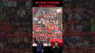 Cm punk pipebomb promo on Hangman Adam Page at AEW collision off air [upl. by Fogg]