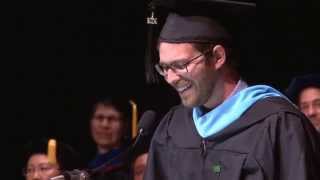 Binghamton University Commencement Spring 2014  Jacob Hammond quotShow Gratitudequot [upl. by Hersh617]