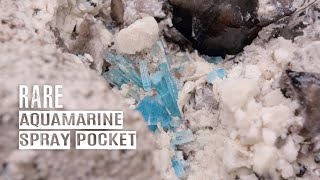 Finding a RARE aquamarine spray pocket  Mt Antero Treasures S3E2 [upl. by Nallac]