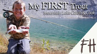 Fly Fishing Mountain Lakes of Idaho  Catch and Cook [upl. by Trueblood]