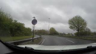 Tyne Tunnel driving from North Shields to Gateshead [upl. by Emelin329]