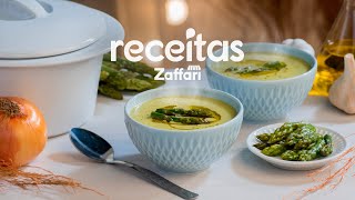 Creme de ASPARGOS  Receitas Zaffari [upl. by Eikcin629]