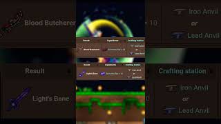 cara membuat senjata night edge I terraria guide okitips terraria [upl. by Dominic]