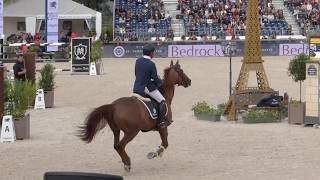 Simon Delestre Hermès Ryan des Hayettes Paris Eiffel Jumping 2017 saturday first round [upl. by Wershba187]