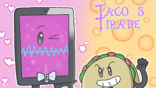 Inanimate Insanity  Taco and MePad speedpaint kawaii [upl. by Nohtahoj49]