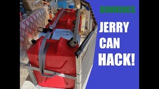 Bunnings Jerry Can Hack Camping Mod [upl. by Ahtennek]