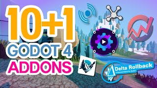 101 INCREDIBLE addons for Godot 4 [upl. by Donata998]