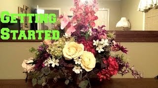 Getting Started with a Silk Floral Arrangement [upl. by Mattheus713]